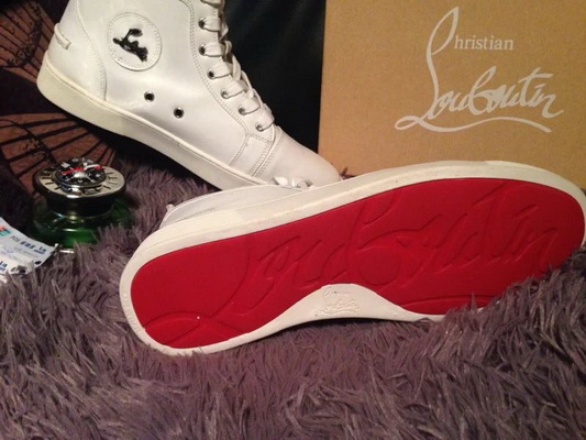 Christian Louboutin High-Top Fashion Men Shoes--009